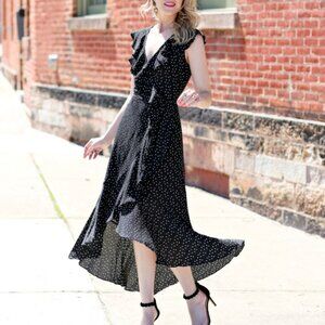 Max Studio wrap dress